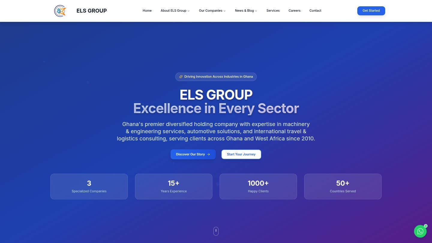 ELS Group interface